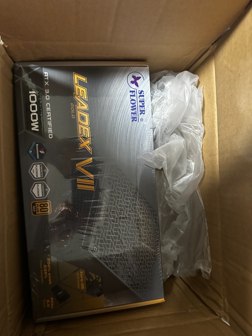 super flower LEADEX VII XG 1000W ATX 3.0 PSU, Computers & Tech, Parts ...