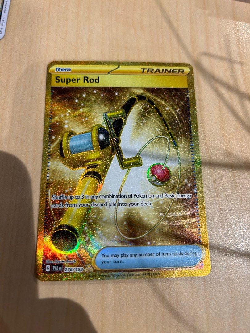 Super Rod Trainer Pokemon Card, Hobbies & Toys, Toys & Games on Carousell Super Rod Trainer Pokemon Card, Hobbies & Toys, Toys & Games on Carousell