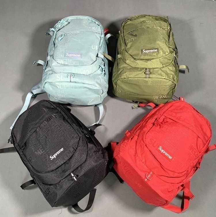 Supreme 19SS Backpack Unisex Men s Fashion Bags Backpacks on