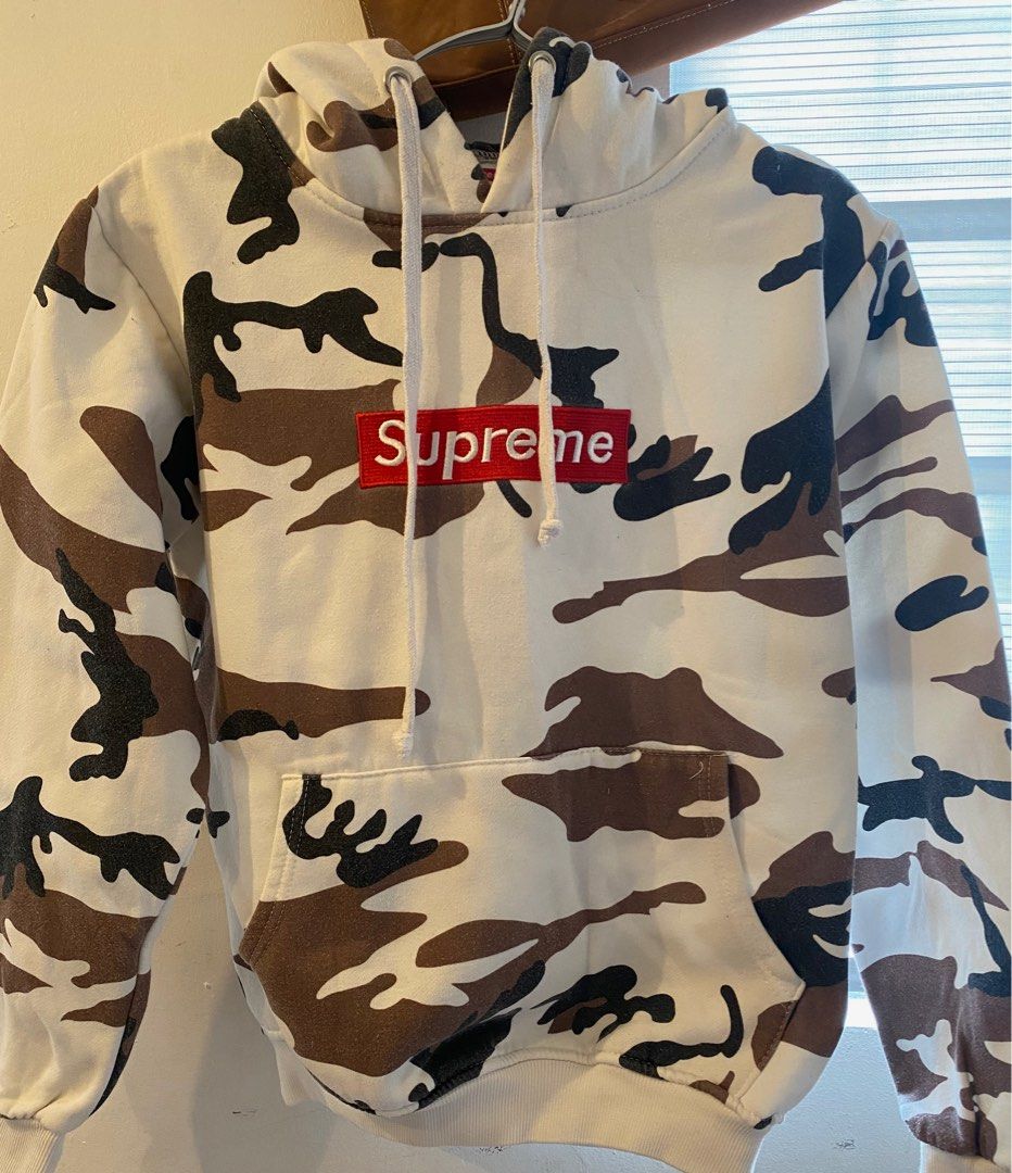Camouflage supreme hoodie store
