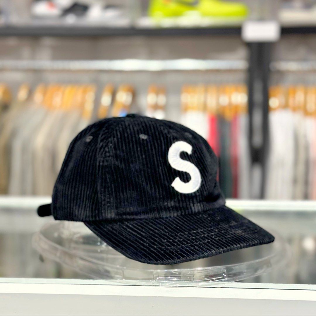 Supreme Corduroy S Logo 6 Panel Cap, Men's Fashion, Watches