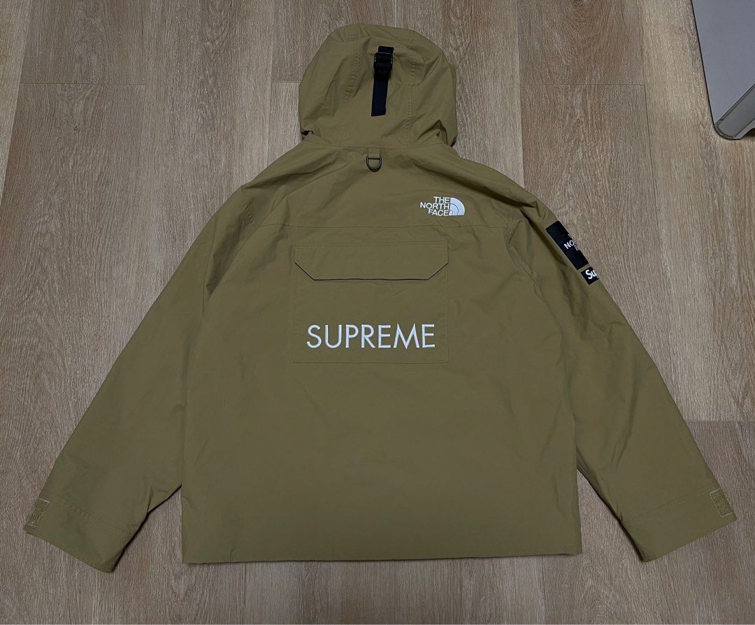 Supreme the north face CARGO jacket GOLD, 男裝, 外套及戶外衣服