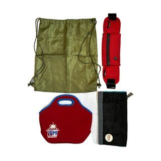 Take All! Travel Office School Essential Pouch Classic Army Color Polyester Drawstring Red Lunch Waterproof Sling Nylon Black Organizer Waist Fanny Gym Belt Bag