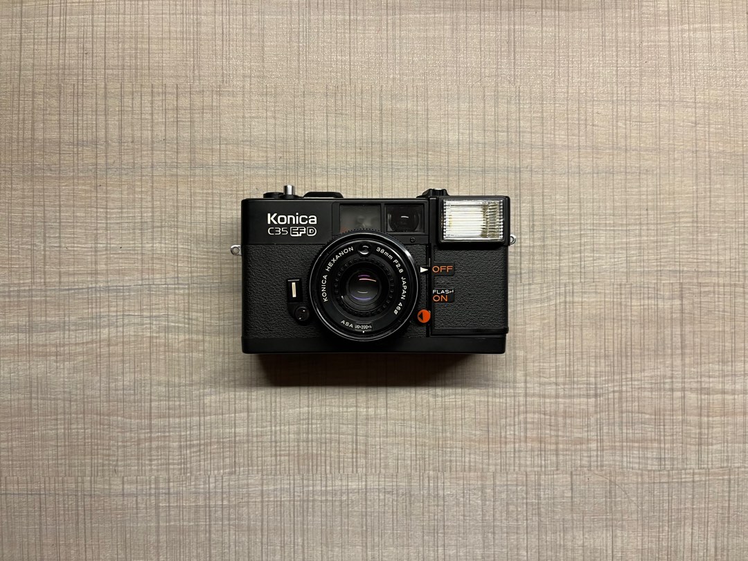 [TESTED] Konica C35 EF-D Film Camera, Photography, Cameras on Carousell