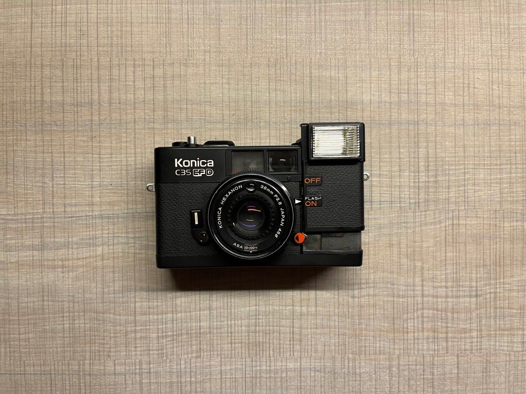 [TESTED] Konica C35 EF-D Film Camera, Photography, Cameras on Carousell