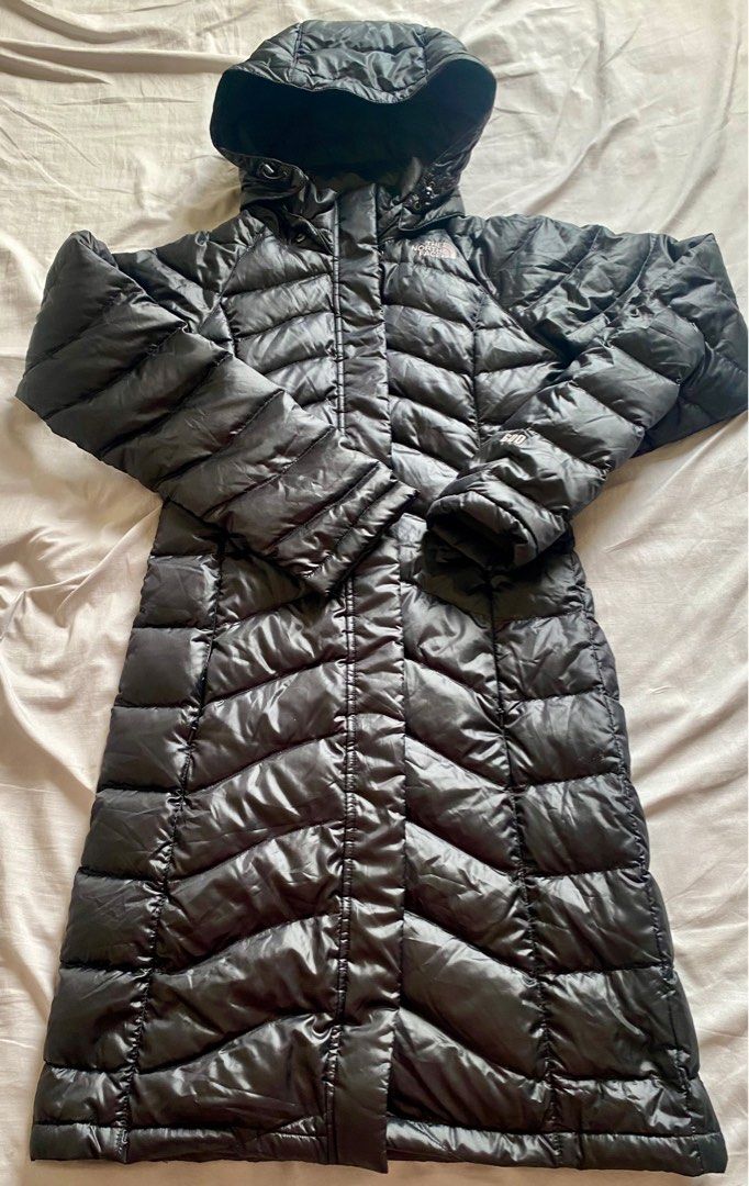 North face trevail parka grey online