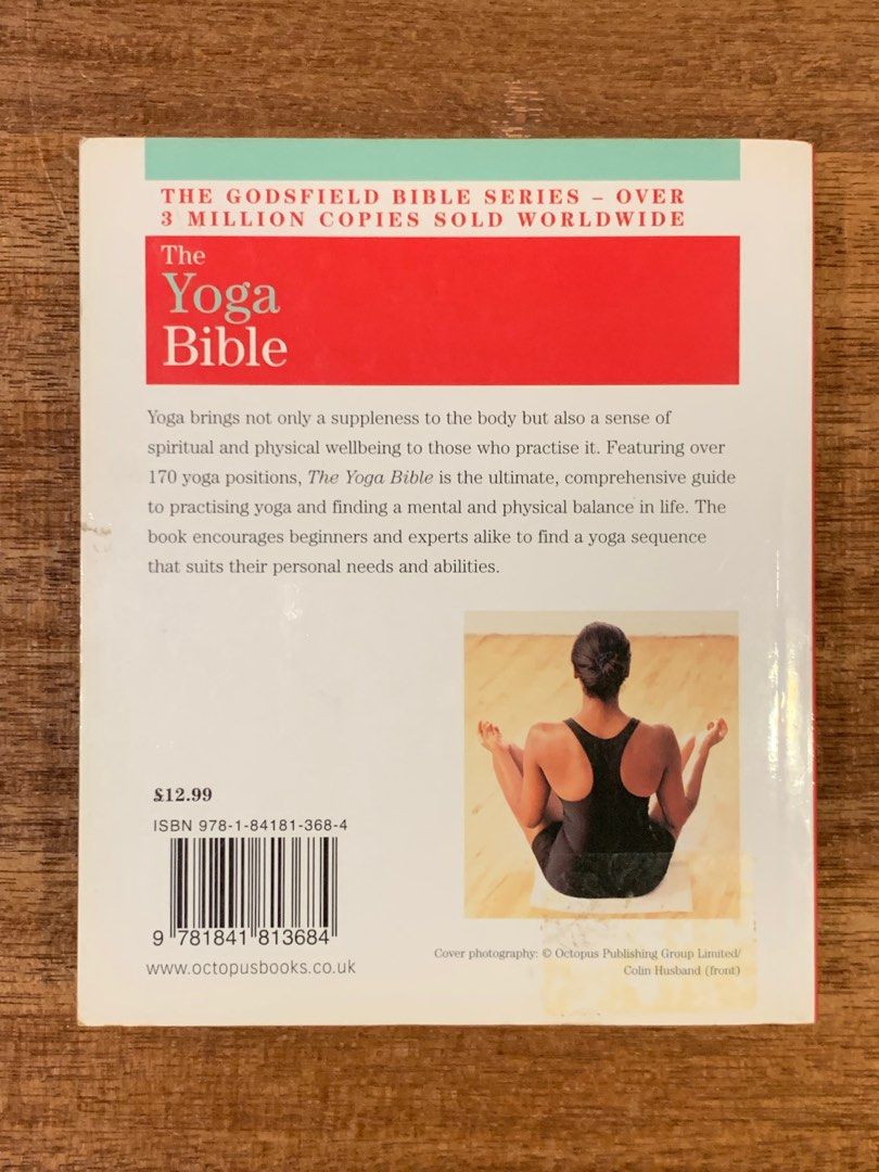 The Yoga Bible ; The definitive guide to yoga postures book by Christina  Brown