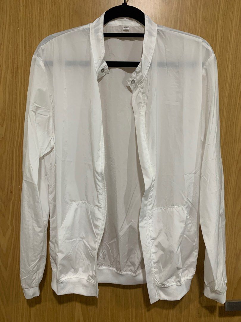 White thin best sale jacket