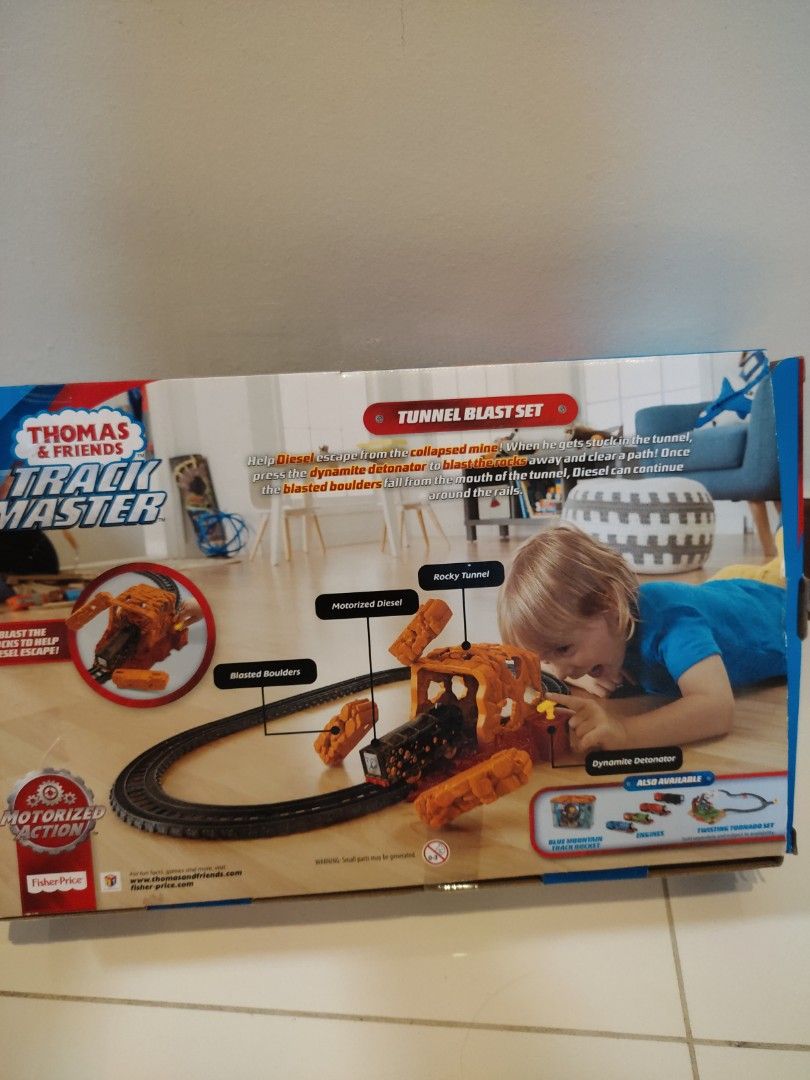 Thomas and friends trackmaster tunnel blast set sales
