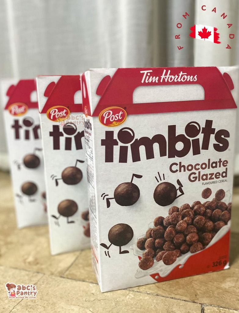 TIM HORTONS CANADA | Breakfast Cereal | Chocolate Glazed or Birthday ...