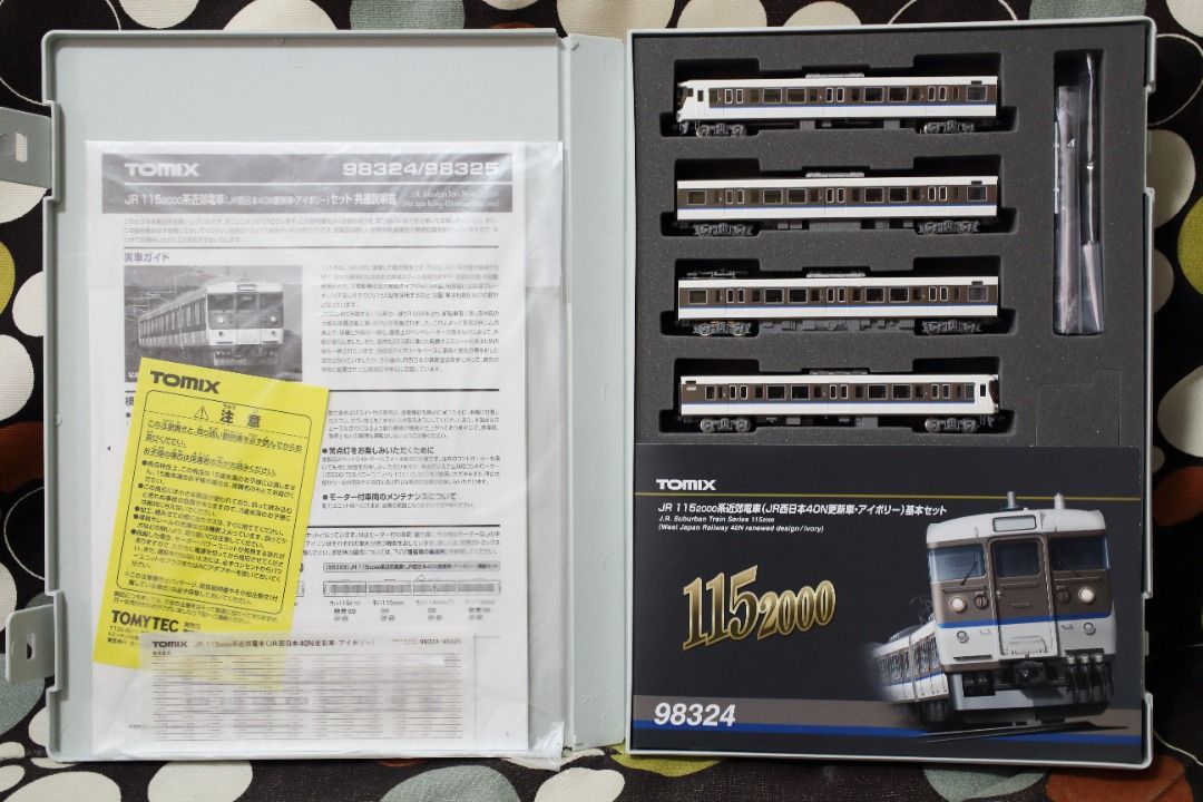 Tomix 98324 115系2000番台JR西日本40N更新車, 興趣及遊戲, 玩具& 遊戲