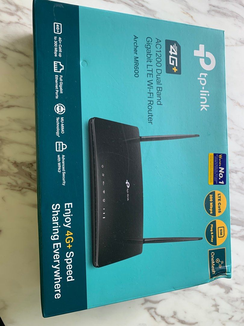 Archer MR500  4G+ Cat6 AC1200 Wireless Dual Band Gigabit Router