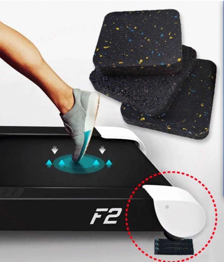 Shock absorbing treadmill 2025 mat