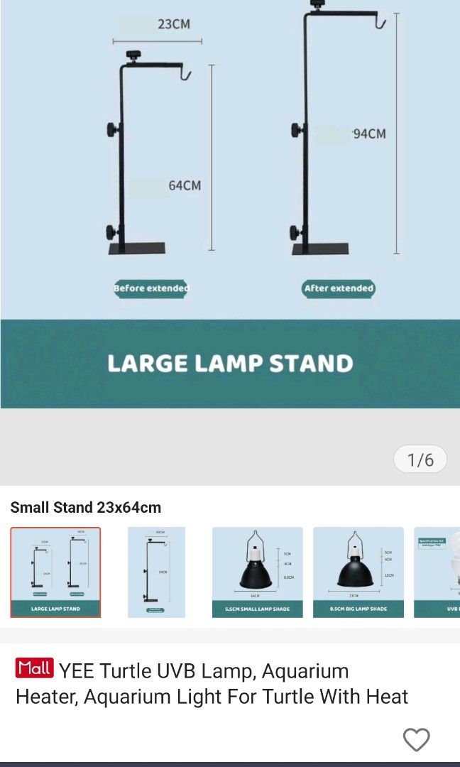 Basking outlet lamp stand