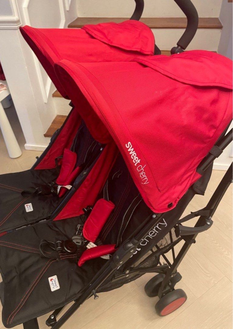 Twin Stroller Sweet Cherry