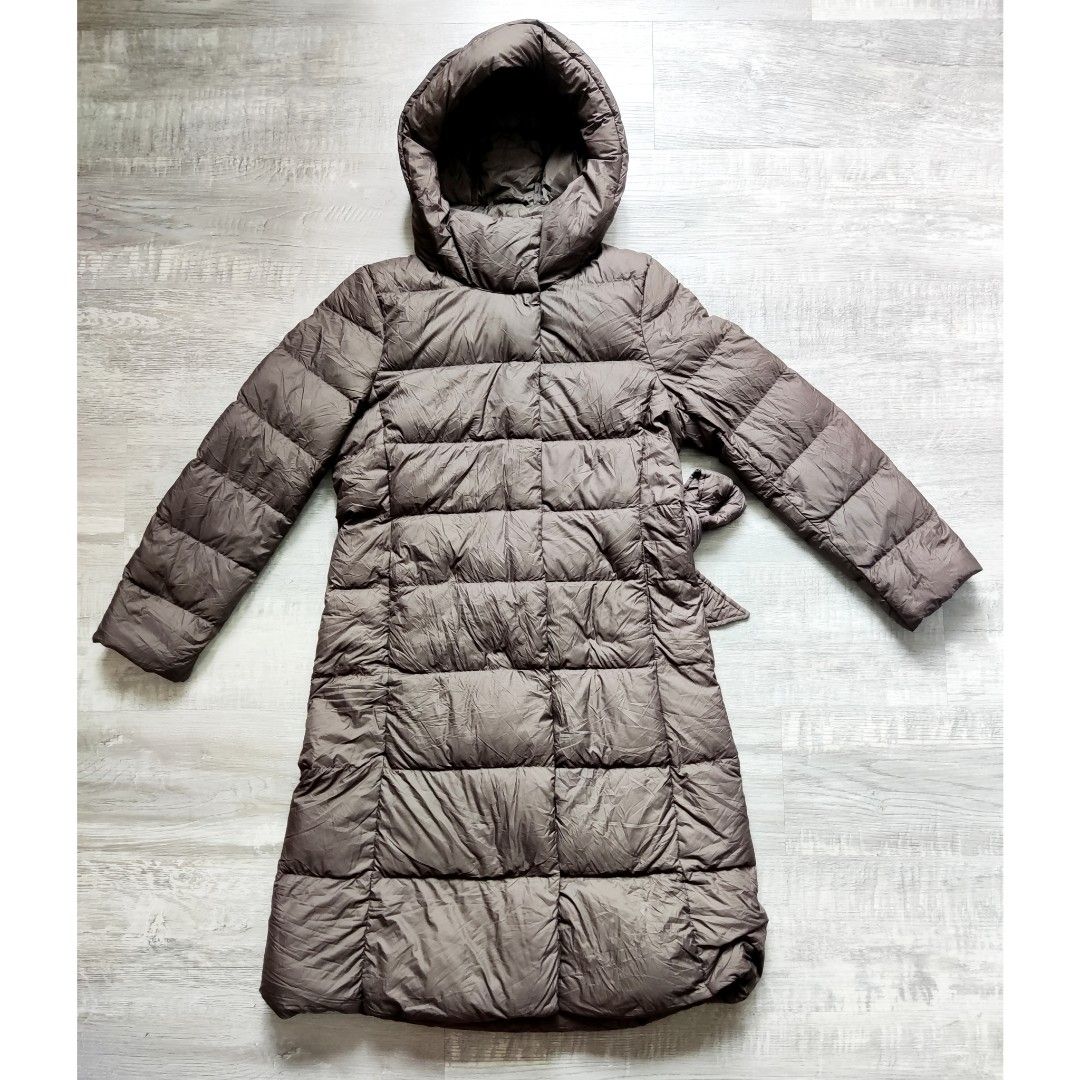 UNIQLO Long Ultralight Down Jacket with Hood Women s S Women s