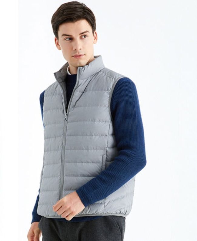 Mens gilet uniqlo 2025