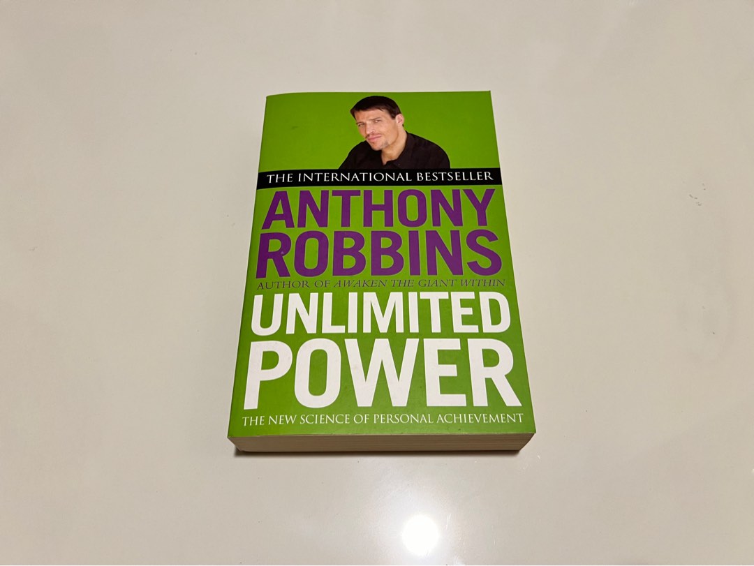 Unlimited Power Tony Robbins Hobbies And Toys Books And Magazines Fiction And Non Fiction On 