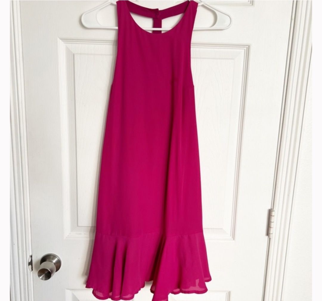 Fuchsia cheap summer dress