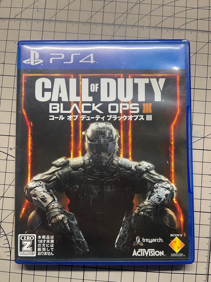 Used call of duty Black ops 3 Japan version Video Gaming Video