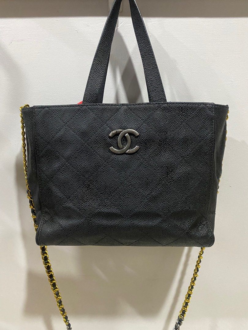 Used chanel tote bags best sale