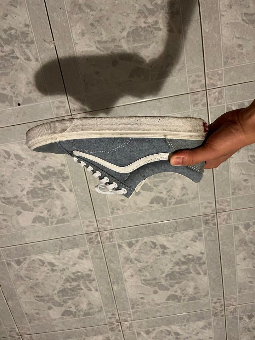 Vans chambray blue old skool