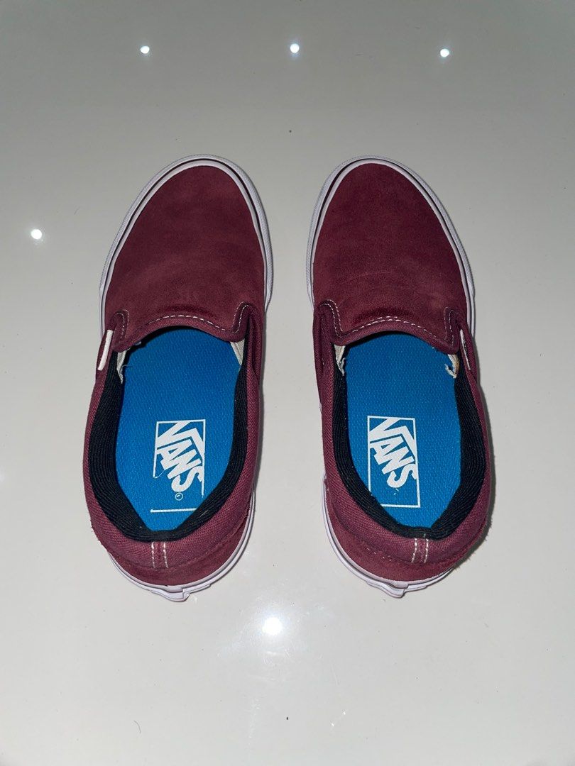 Vans Slip On Maroon
