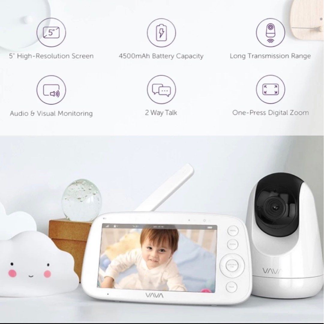 VAVA Baby Monitor - Video with 720P 5 HD Display