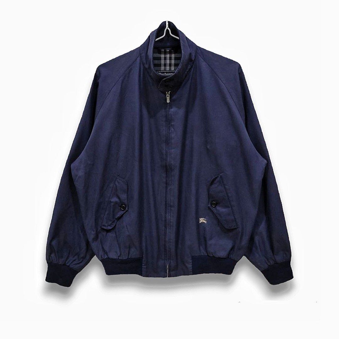 Burberry harrington jacket navy hotsell