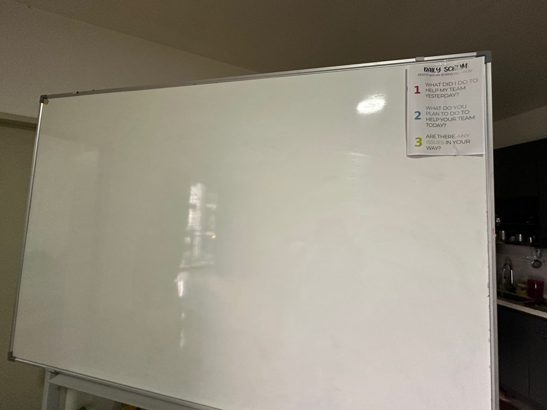 White board, Furniture & Home Living, Kitchenware & Tableware, Coffee