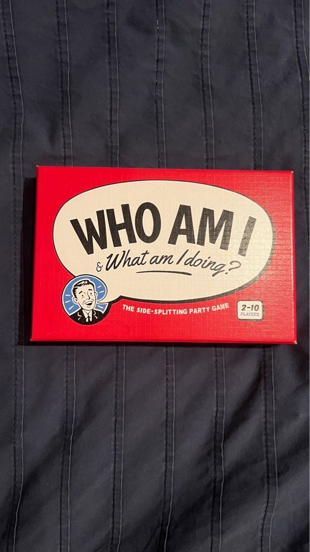 Who am i board game hobbies toys toys games on carousell