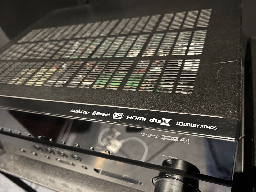 Yamaha rxv685 7.2 ch dolby atmos home theater av receiver, Audio