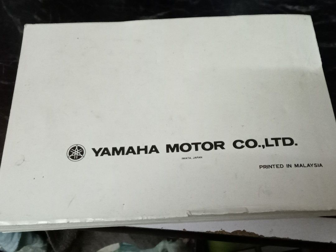 Yamaha RXZ Original Manual Book, Hobbies & Toys, Collectibles