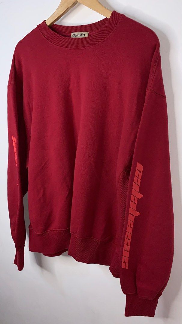 Yeezy Season 4 calabasas sweatshirt Men s Fashion Coats Jackets and Outerwear on Carousell