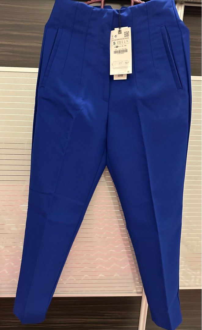 Zara Women's Suit Trousers W 30 in Grey | eBay