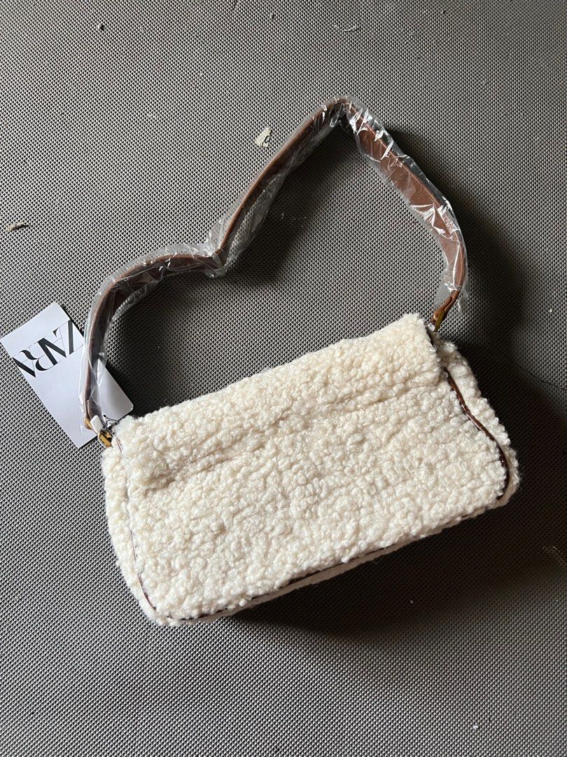 Zara sherpa sale bag