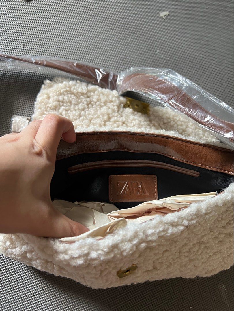 Zara sherpa sales bag