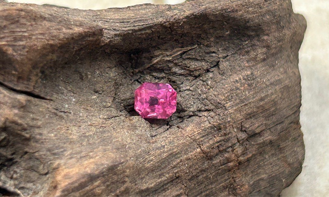 Pink Sapphire Heart Cut in Grade GEM | Chatham Lab Stone
