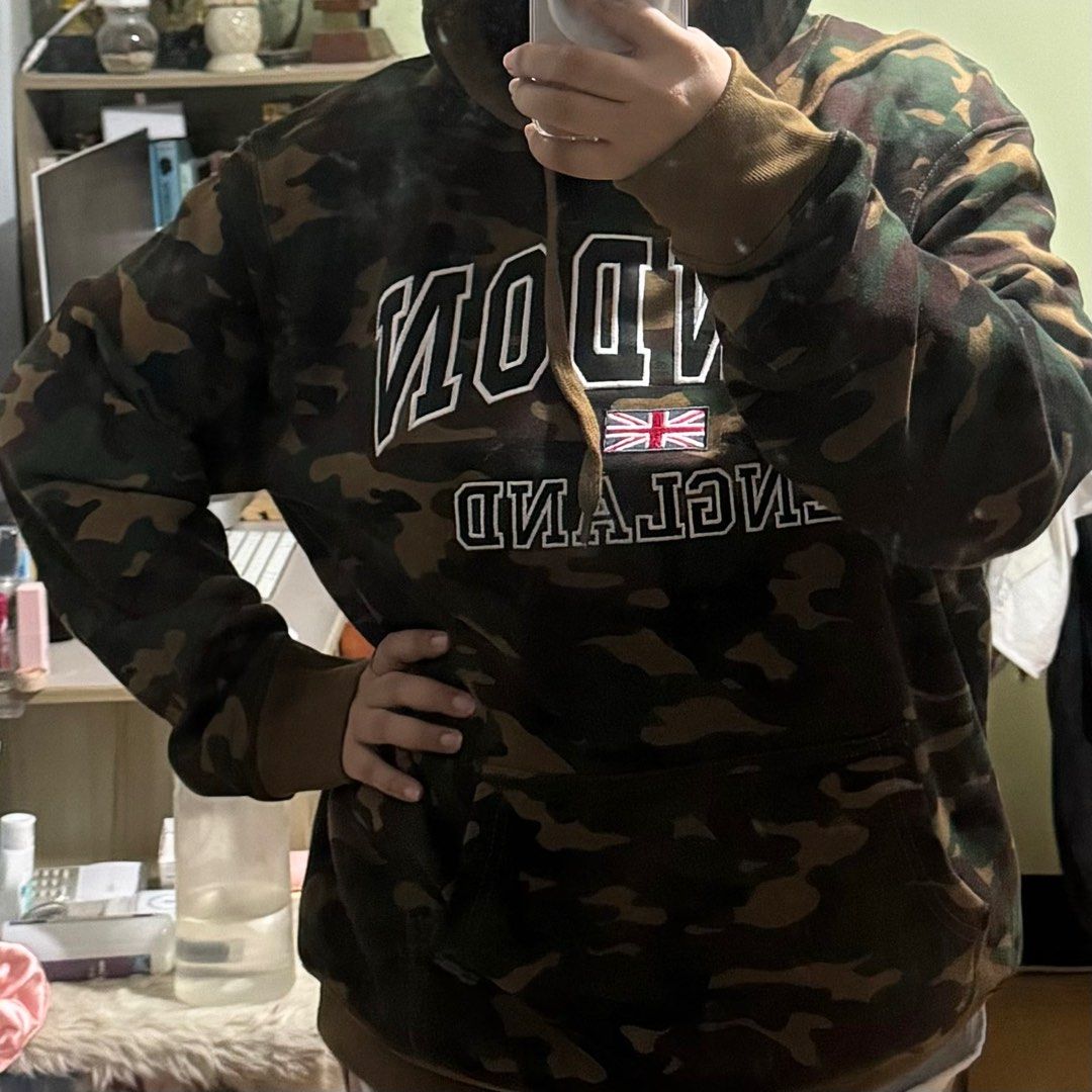 Army top fatigue hoodie