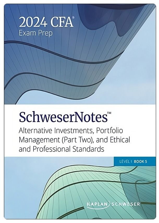 2024 CFA Level 1 Schweser Notes & Quicksheet, Books & Stationery