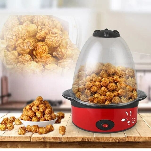 White popcorn machine top