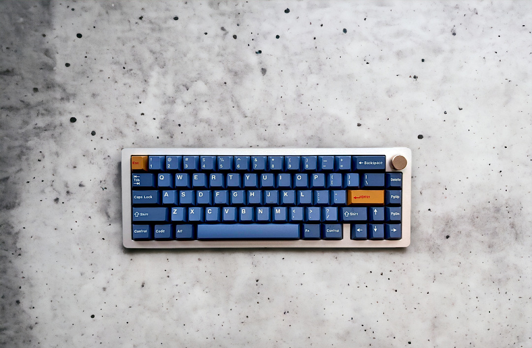 65% Custom Mechanical Keyboard (Demin3112) - Fully Modded Aluminium ...
