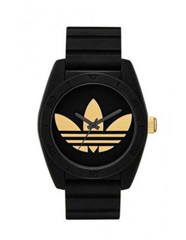 Adidas black and gold watch outlet