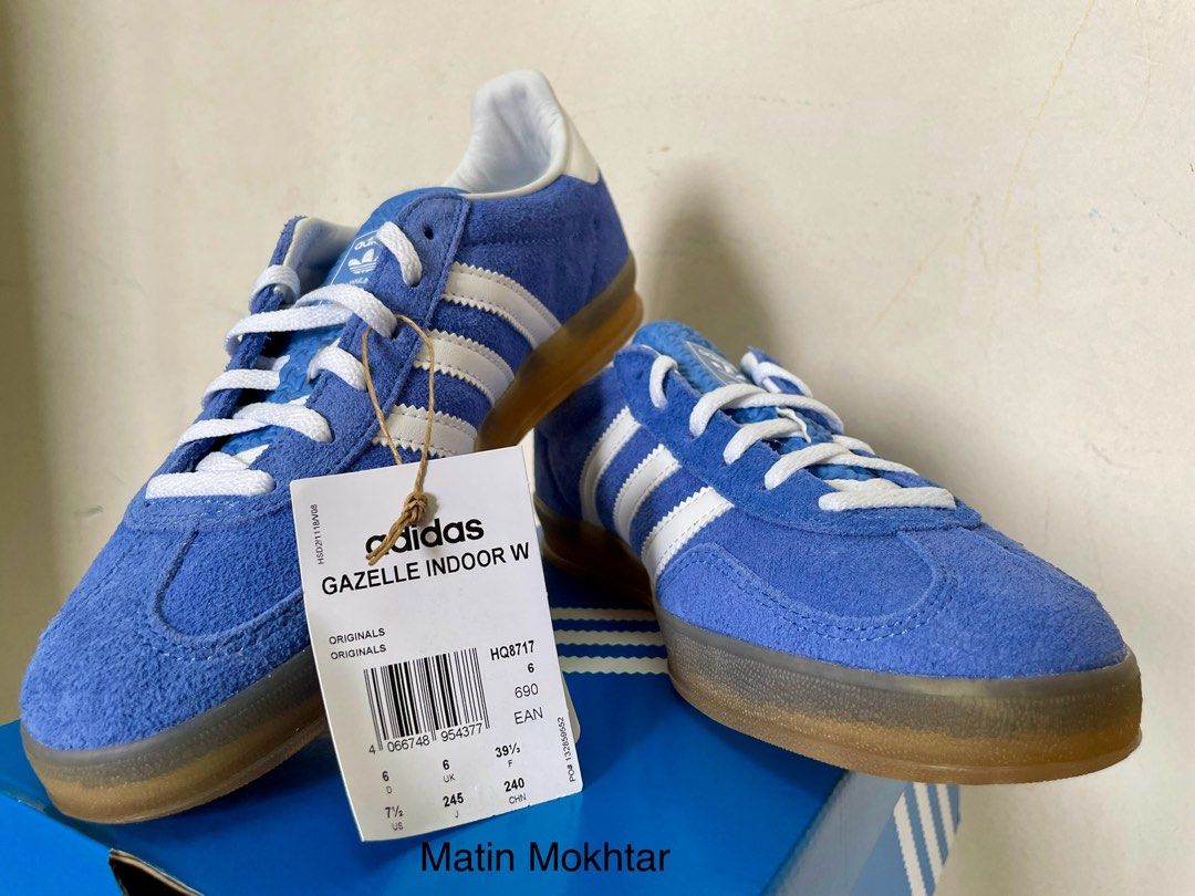 Adidas Gazelle Indoor UK6(24cm), Men's Fashion, Footwear, Sneakers