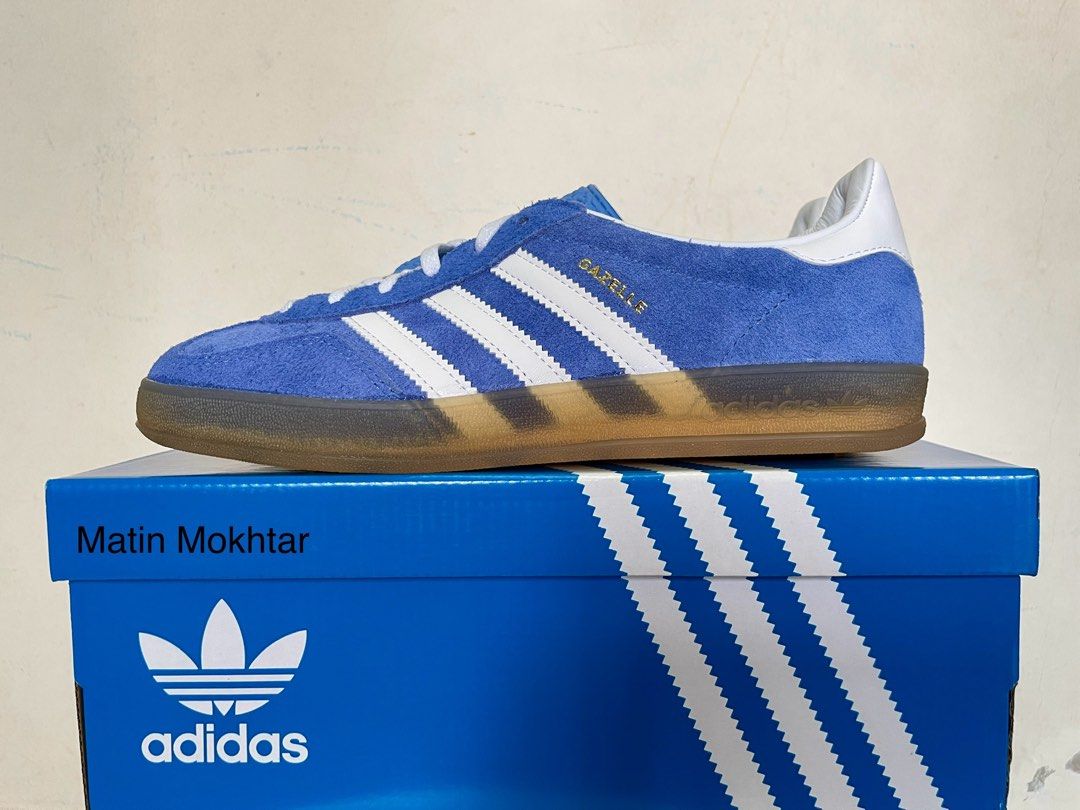 Adidas Gazelle Indoor UK6(24cm), Men's Fashion, Footwear, Sneakers