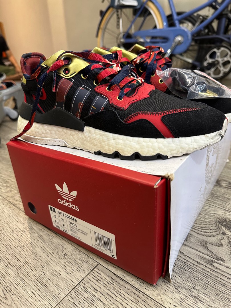 Adidas Nite Jogger Men s Fashion Footwear Sneakers on Carousell