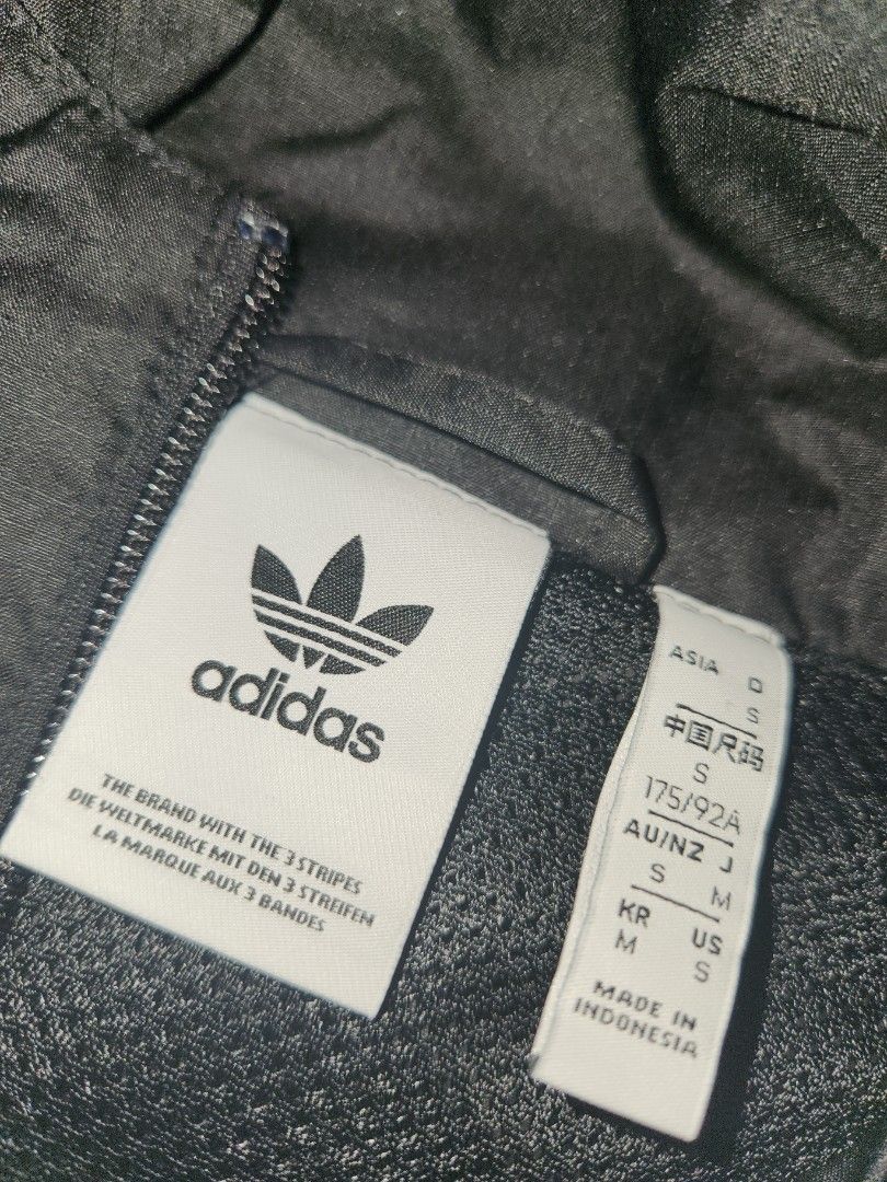 Adidas Originals adicolor 3D trefoil track jacket in black