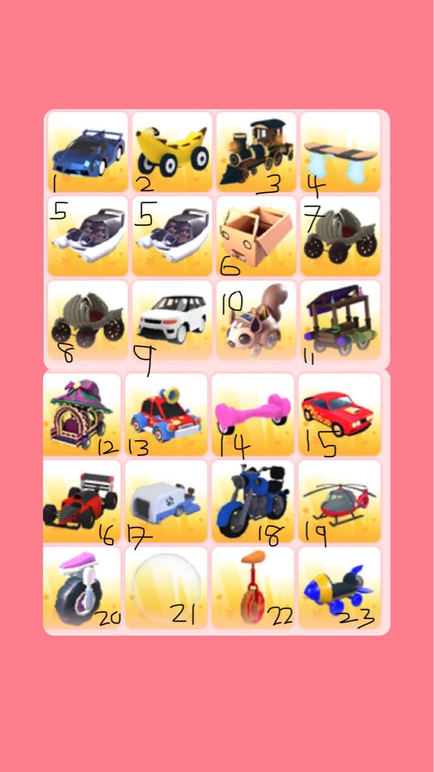 ADOPT ME VEHICLES ADOPT ME CARS ADOPT ME ROBLOX, Video Gaming, Gaming