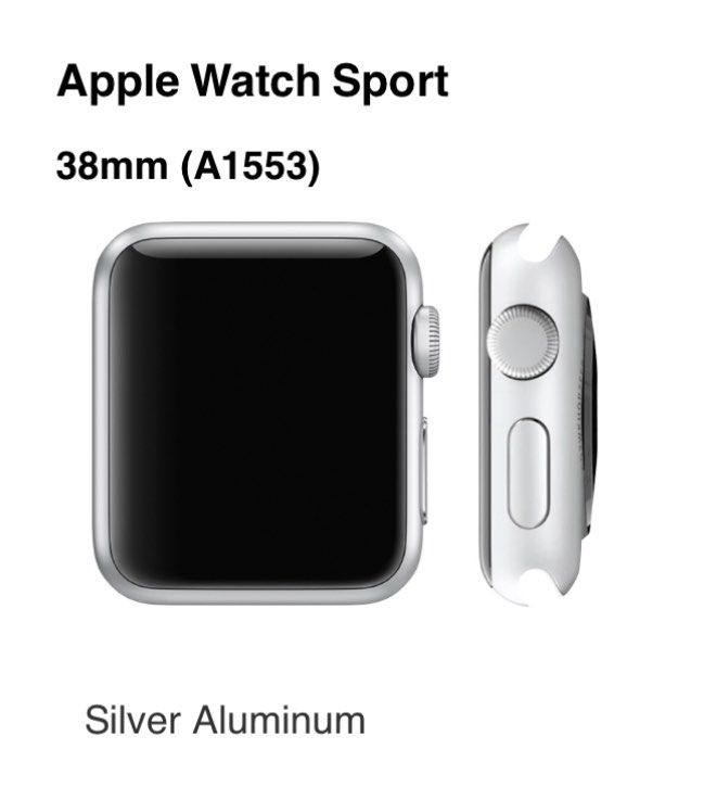 Apple watch hotsell sport 38mm a1553