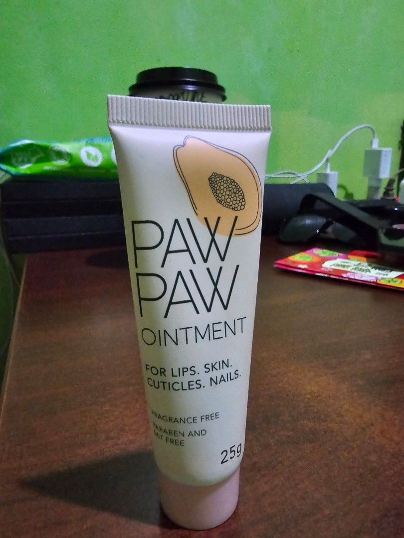 Australian Brand Pawpaw Ointment for Lips, Skin, Cuticles, Nails 25g